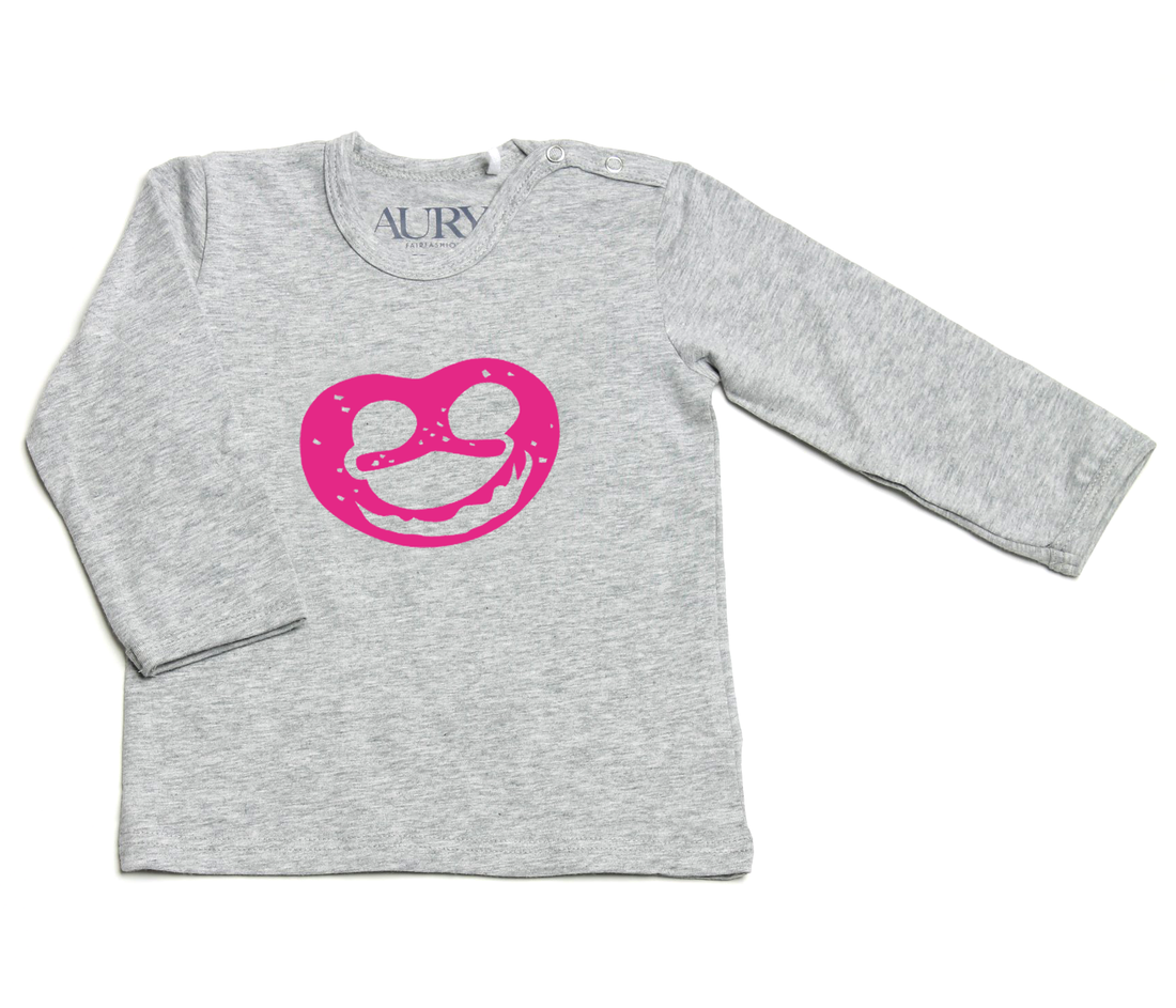 Auryn - Shirt grau Breze pink - AURYN Shop