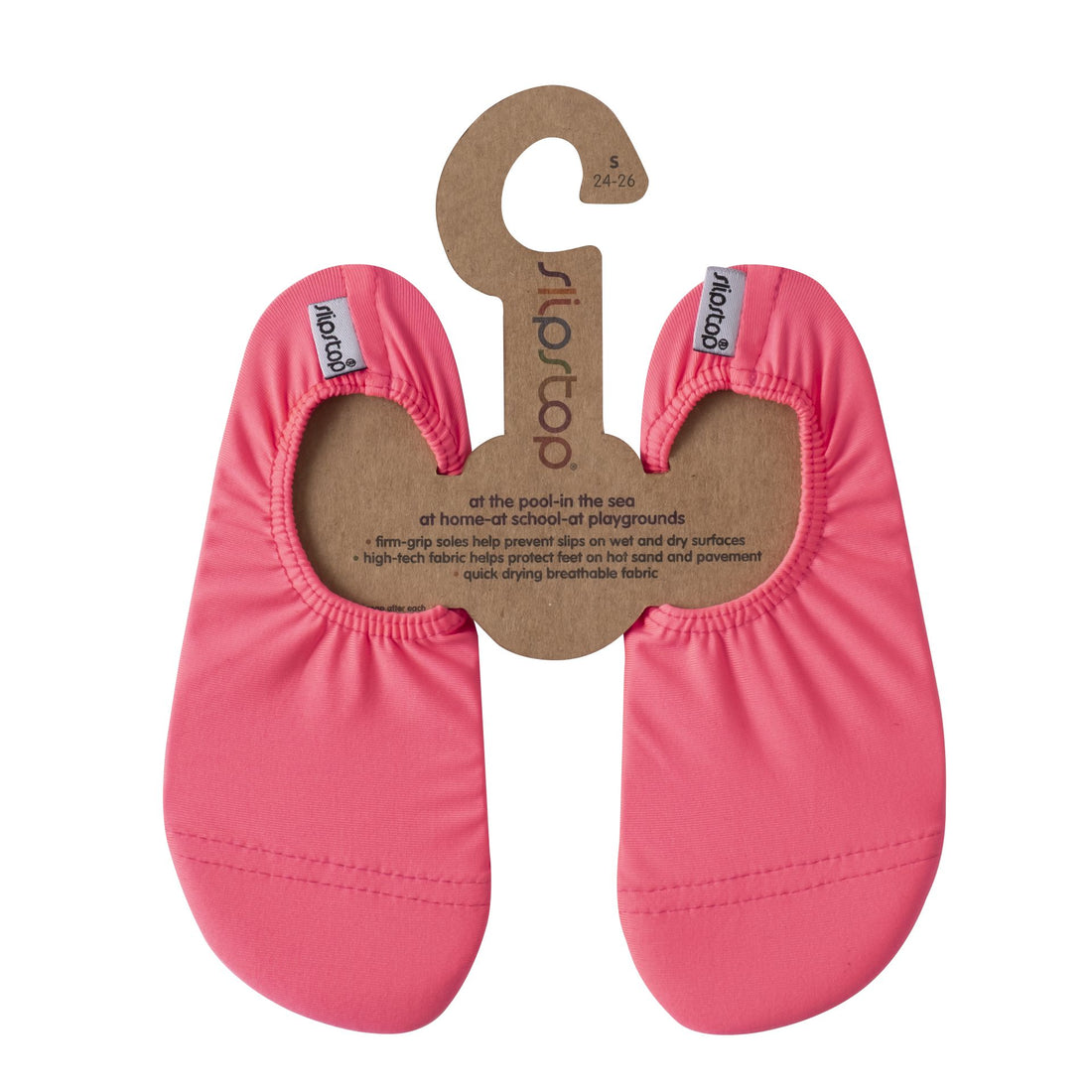 Der Turn- und Badeschuh von Slipstop sorgt für Spass und Sicherheit für die ganze Familie. Dank seiner griffigen Antirutsch-Sohle bietet Slipstop Sicherheit auf nassen und rutschigen Böden.