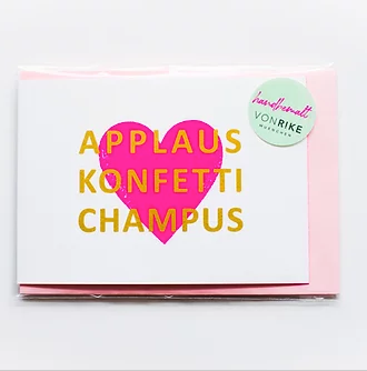 Von Rike - Applaus Konfetti Champus - AURYN Shop